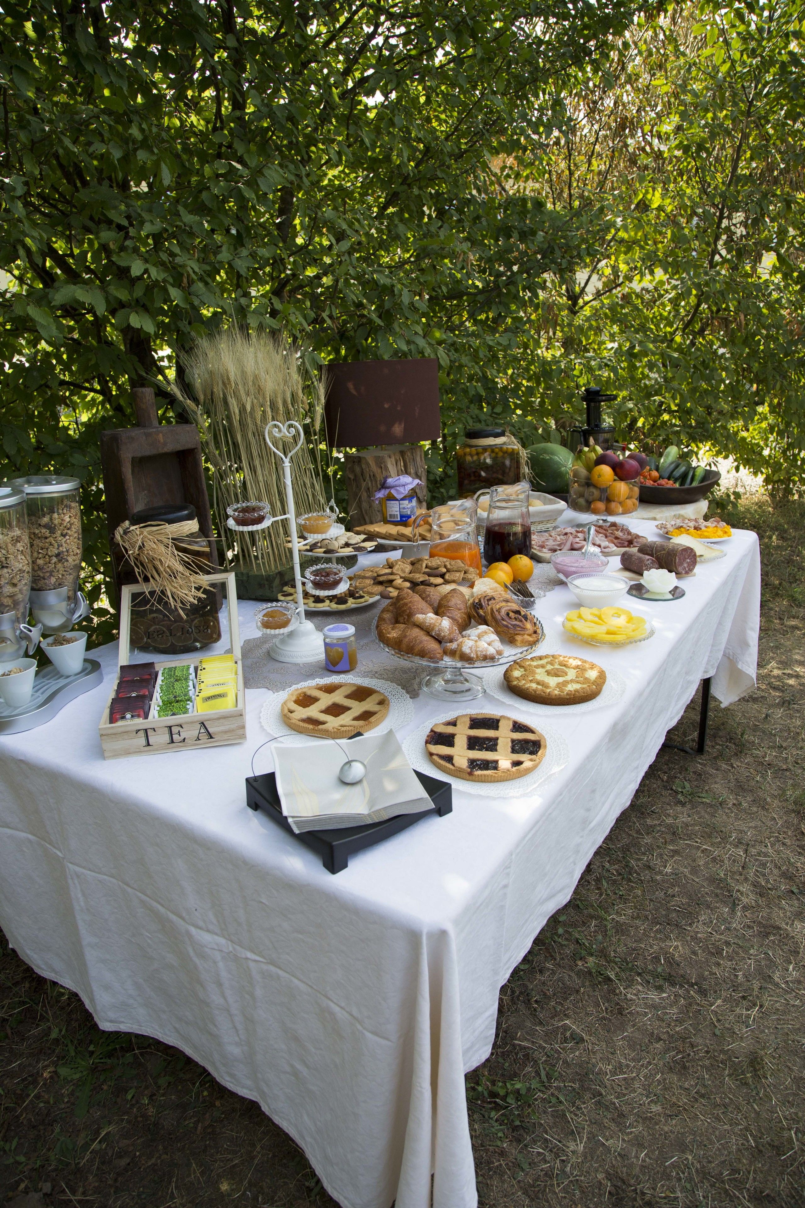 Petit déjeuner buffet compris tous les jours