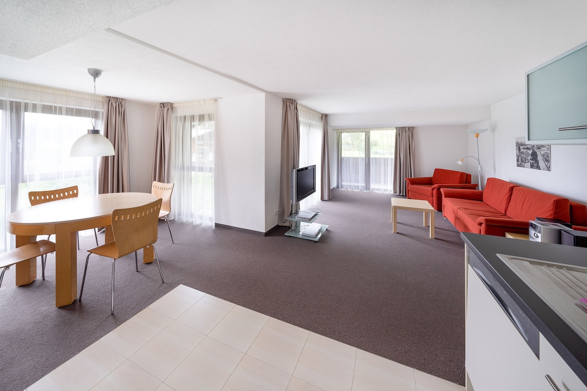 Superior Apartment, 1 King Bed with Sofa bed, Non Smoking | Living area