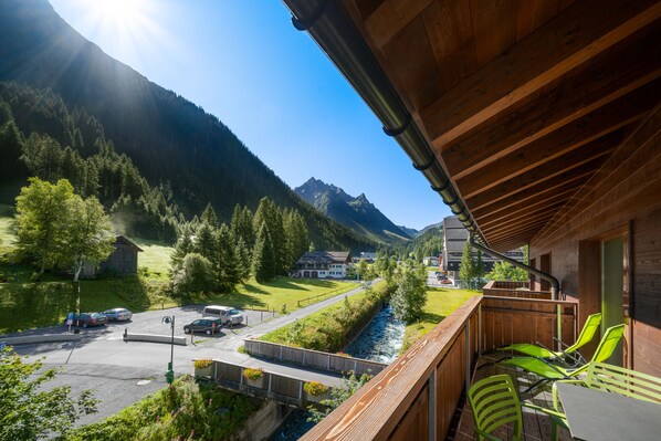 Balcony view - Bohemia Apartments (Sankt Gallenkirch)