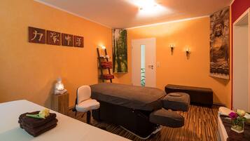Body treatments, body wraps, facials