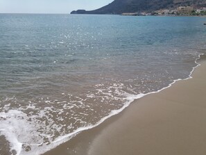 Sun loungers, beach umbrellas, snorkeling, motor boating