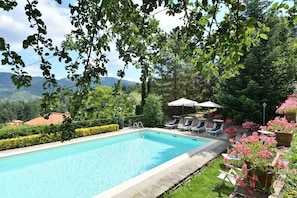 Seasonal outdoor pool