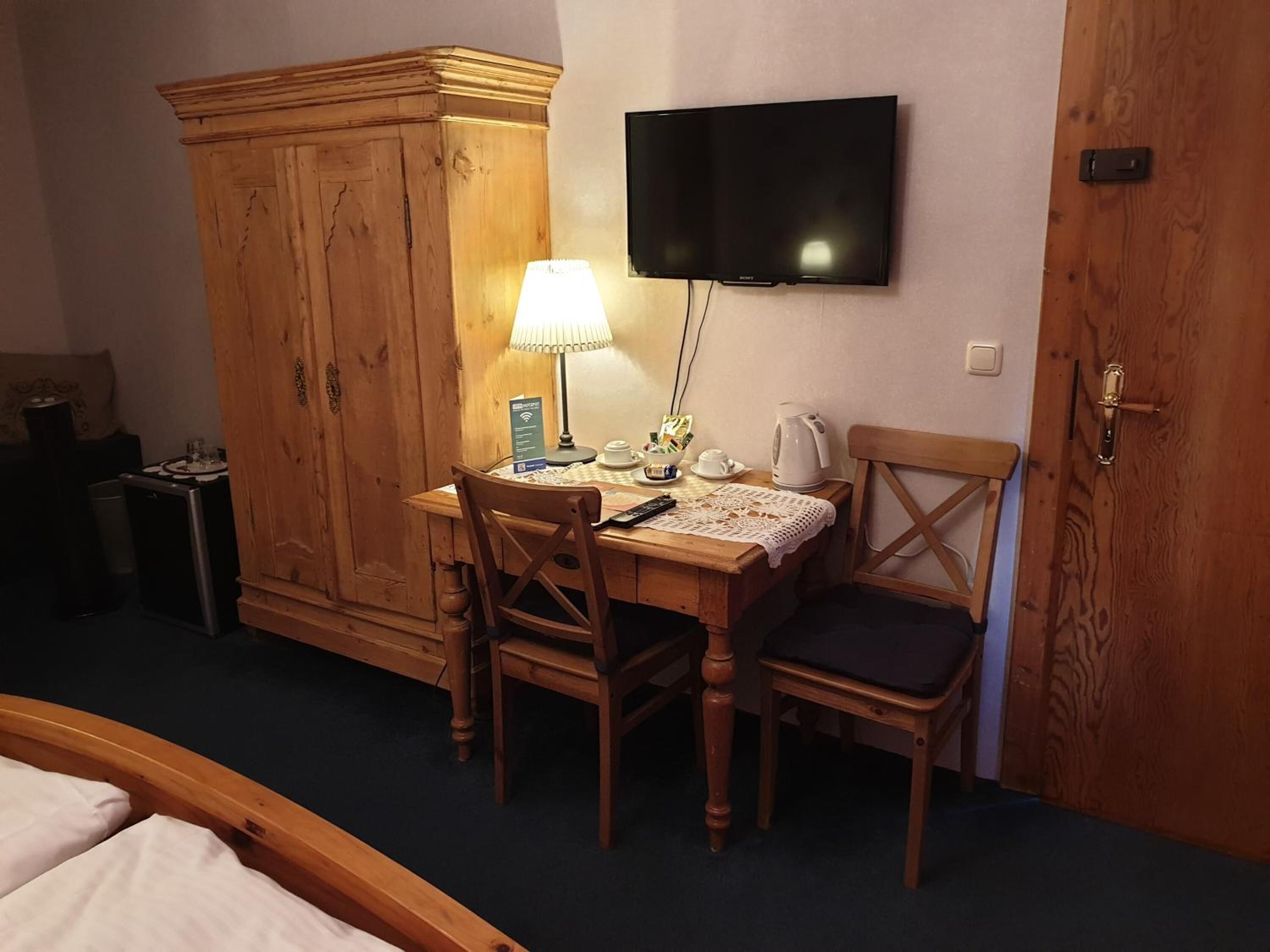 individually furnished, desk, free cots/infant beds, free wifi