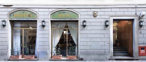 Voorkant van accommodatie