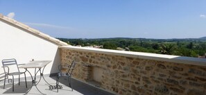 Romantisches Zimmer, Terrasse, Talblick | Balkon