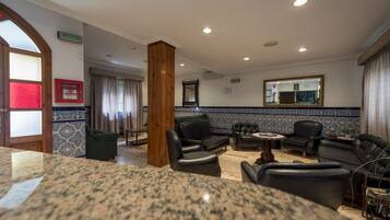 Sala de estar en el lobby