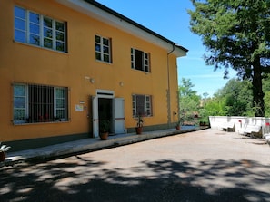 Fassade der Unterkunft