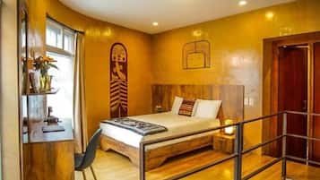 Caja de seguridad en la habitación y decoración personalizada