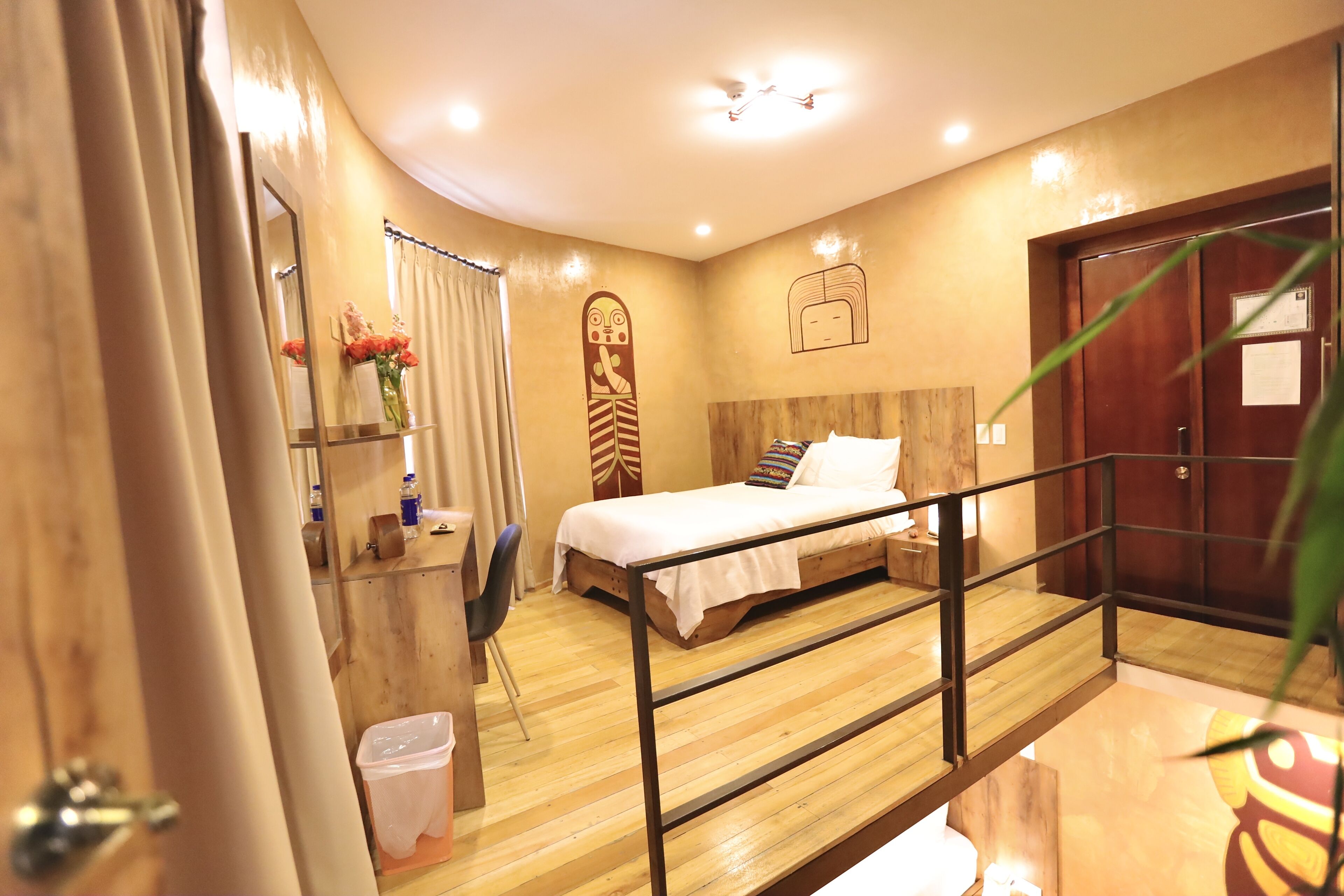 twin room, multiple beds, non smoking | in-room safe, individually decorated, desk, iron/ironing board