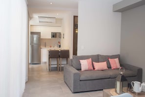 Appartement, 1 chambre | Cuisinette privée | Cafetière-théière