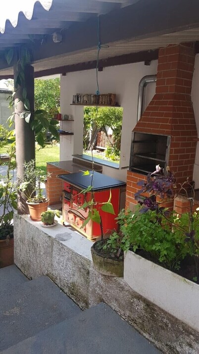 House located in the historic center of Cananeia.