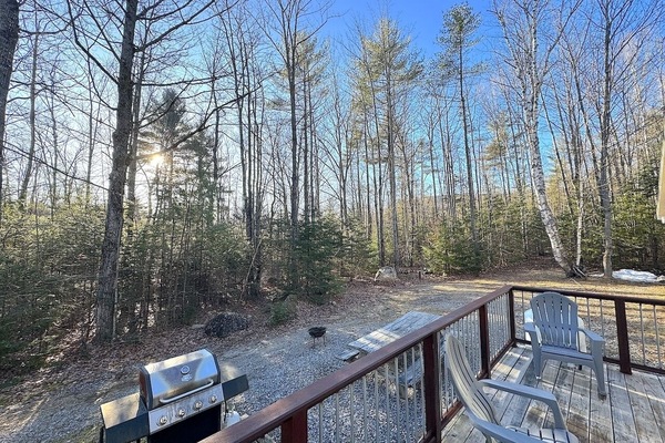 Private rear yard