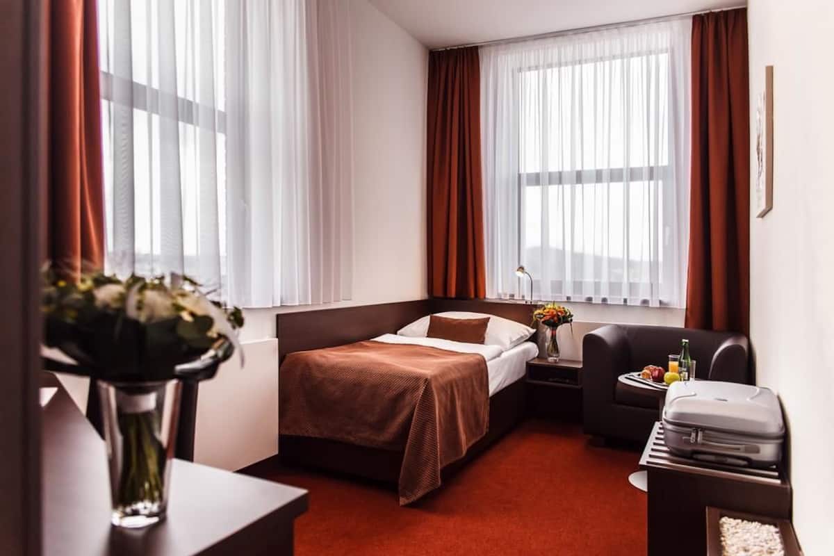 Phòng đơn Business | Bộ đồ giường kháng dị ứng, nệm có lớp đệm bông, minibar 