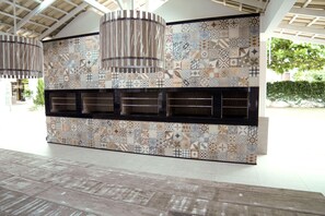 BBQ/picnic Area - Paraiso Tropical Apartamentos e Camping (Bombinhas)