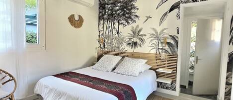 1 habitación, tabla de planchar con plancha y wifi gratis