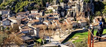 Labeaume Ardeche residence Bellevue with stunning views