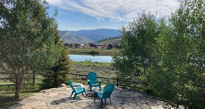 Hermosa casa de montaña con impresionantes vistas