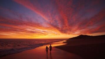 Beach nearby, beach towels
