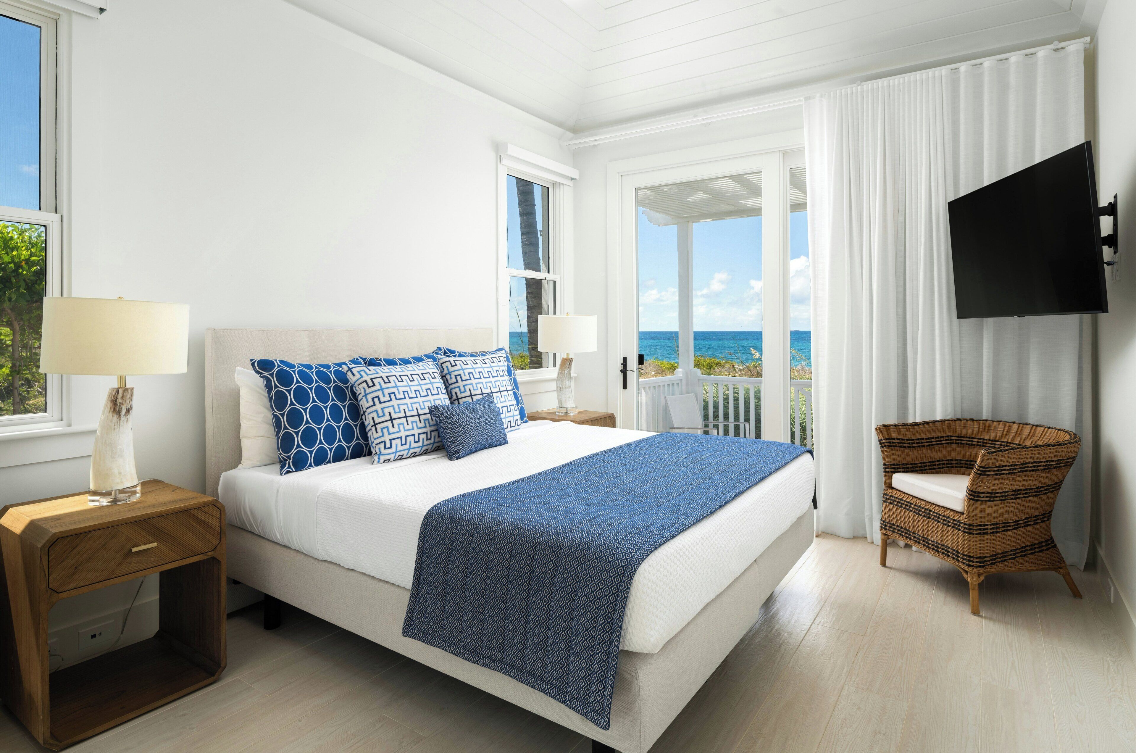 奢华别墅, 4 间卧室, 私人游泳池, 海洋景观 (Carpe Diem) | 埃及棉床单、高档床上用品、羽绒被、加厚床垫