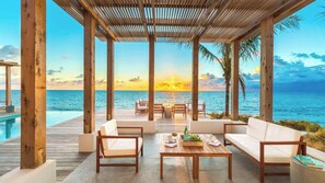 Terrace/patio - Ambergris Cay Private Island - All-Inclusive (Big Ambergris Cay)