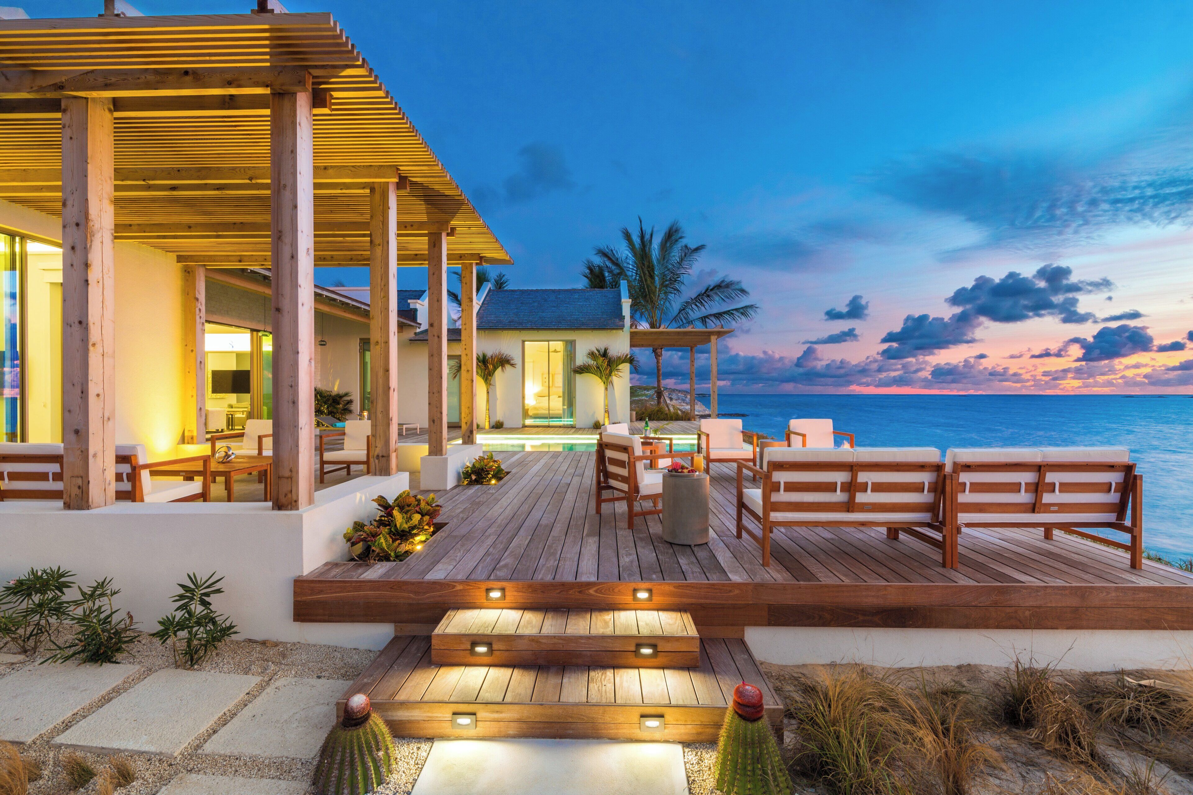 Luxury Villa, 6 Bedrooms, Private Pool, Oceanfront (Dream Pavilion) | Terrace/patio