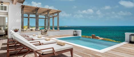 Lyxvilla - 4 sovrum - privat pool - havsutsikt (Aurora) | Utsikt från rummet