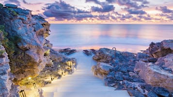 Luxury Villa, 6 Bedrooms, Private Pool, Oceanfront (Dream Pavilion) | Beach | Private beach, white sand, sun-loungers, beach umbrellas