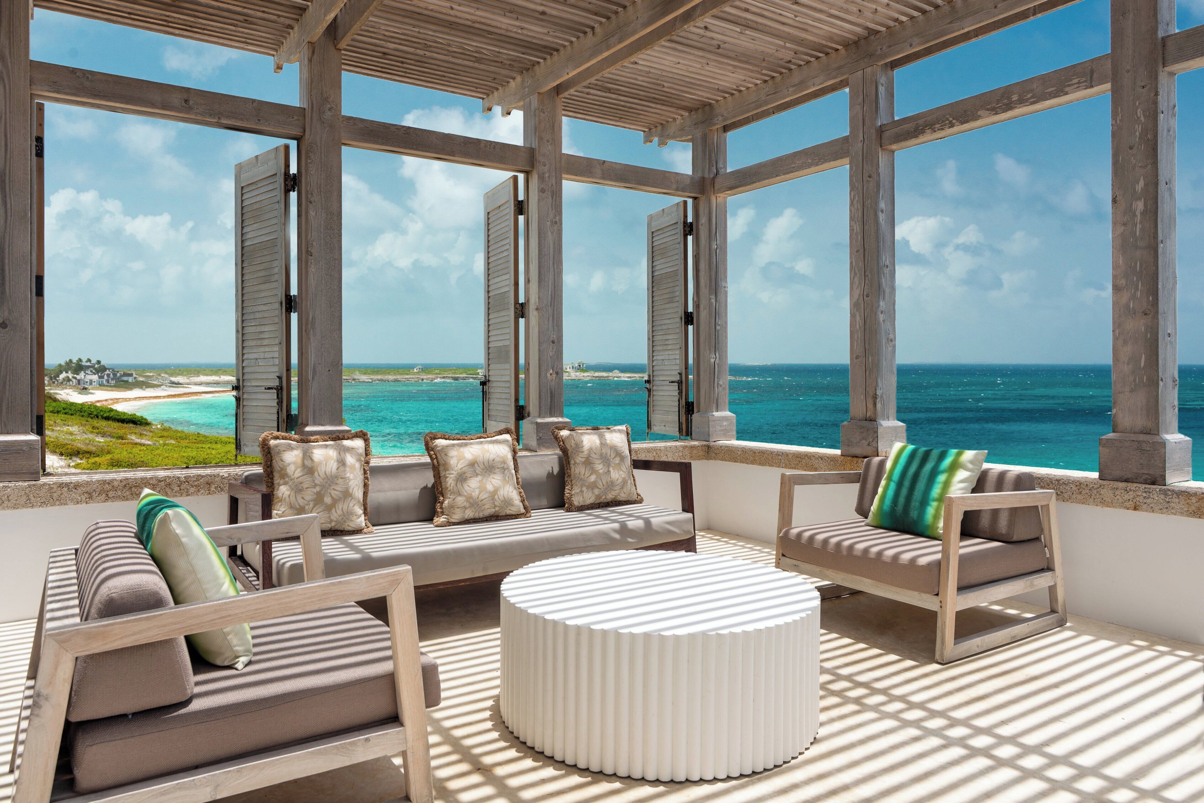 Luxury Villa, 4 Bedrooms, Private Pool, Ocean View (Aurora) | Terrace/patio