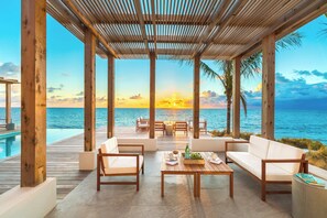 Terrace/patio - Ambergris Cay Private Island - All-Inclusive (Big Ambergris Cay)