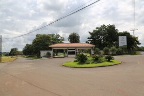 Entrée de l’hébergement