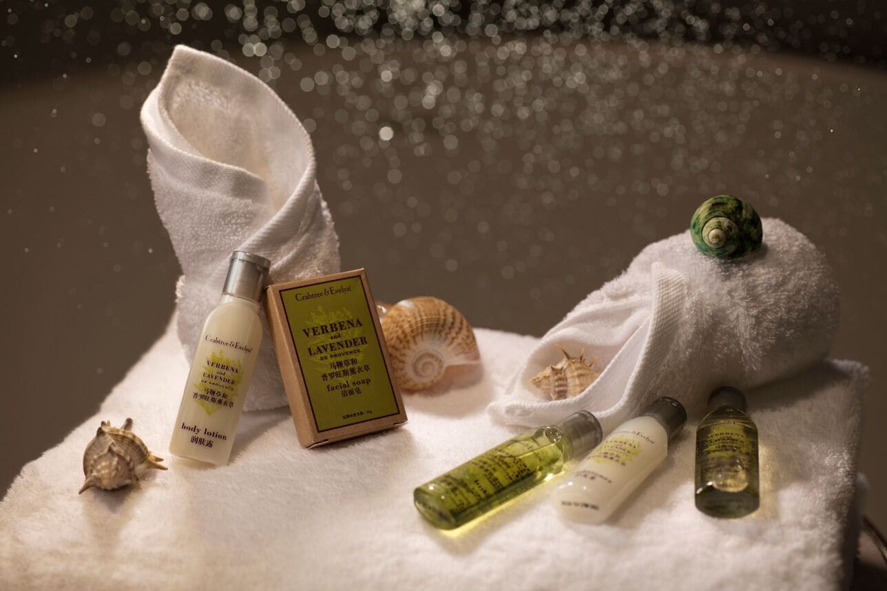 combined shower/bathtub, hair dryer, bathrobes, slippers