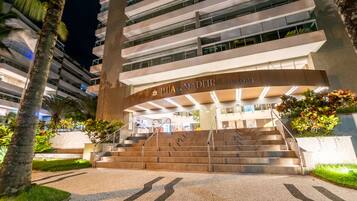 Majoituspaikan julkisivu