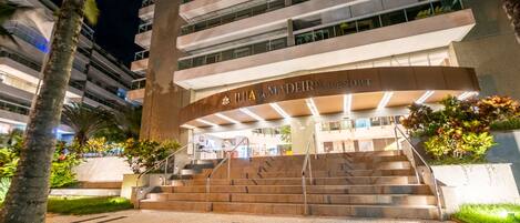 Overnatningsstedets facade