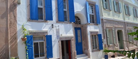 Fassade der Unterkunft