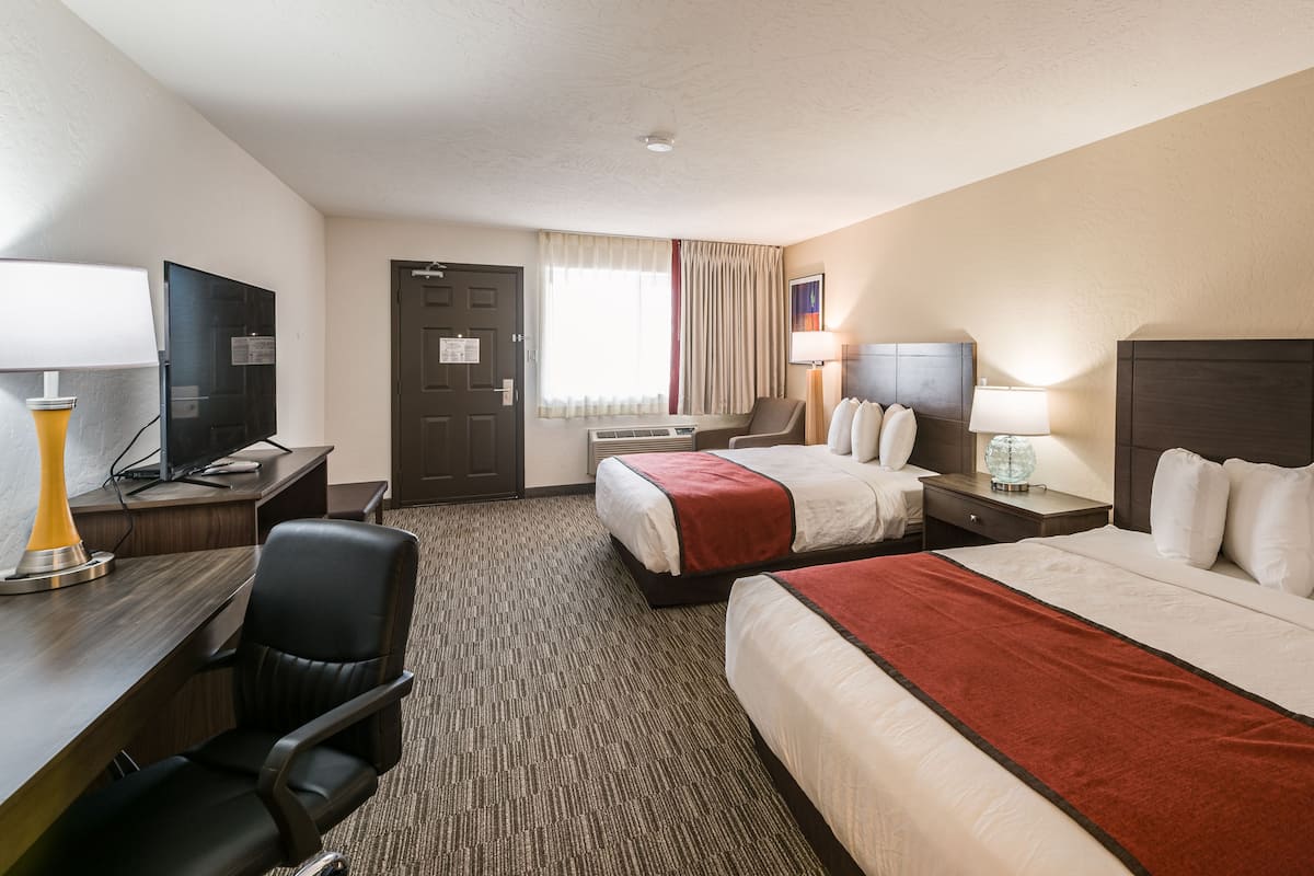 1 bedroom, pillowtop beds, in-room safe, desk