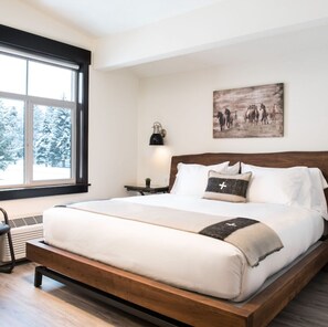 Blackout drapes, free WiFi, bed sheets, wheelchair access