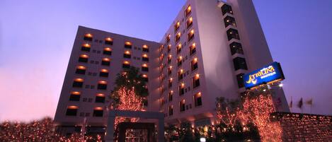 Voorkant van accommodatie