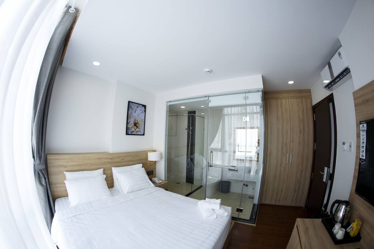 Superior Room | Desk, blackout curtains, soundproofing, iron/ironing board