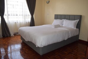 Executive Apartment, Multiple Beds, Non Smoking | Desk, blackout drapes, iron/ironing board, free WiFi