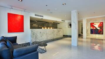 Zona de estar del vestíbulo