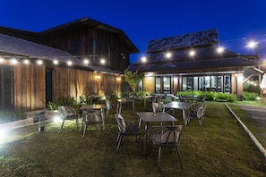 Espace banquet en plein air