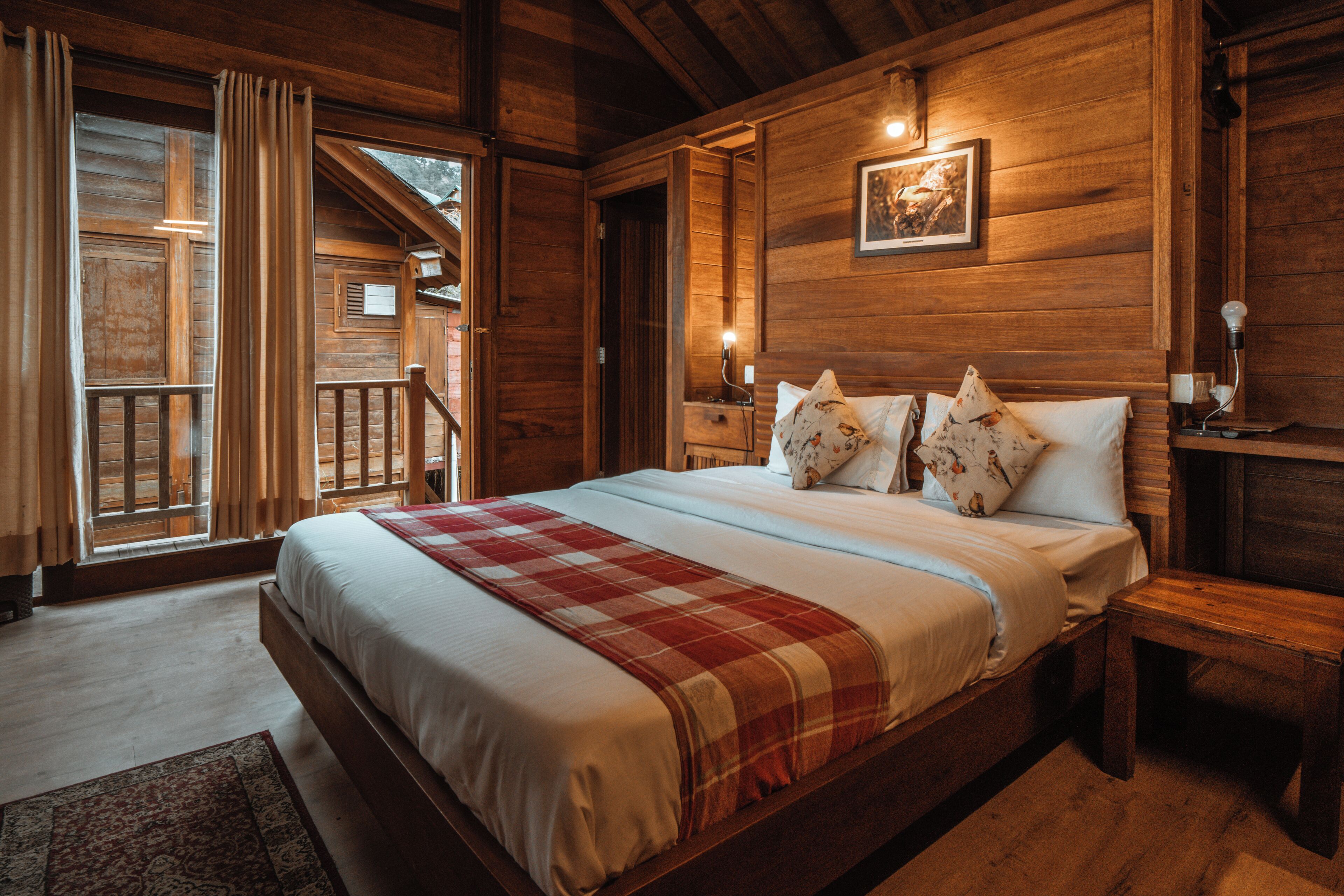 Panoramic Double Room, 1 King Bed, Non Smoking | Premium bedding, memory foam beds, free WiFi, bed sheets