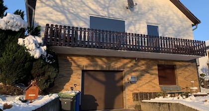Non smoking family house near Willingen with panoramic view, pets welcome