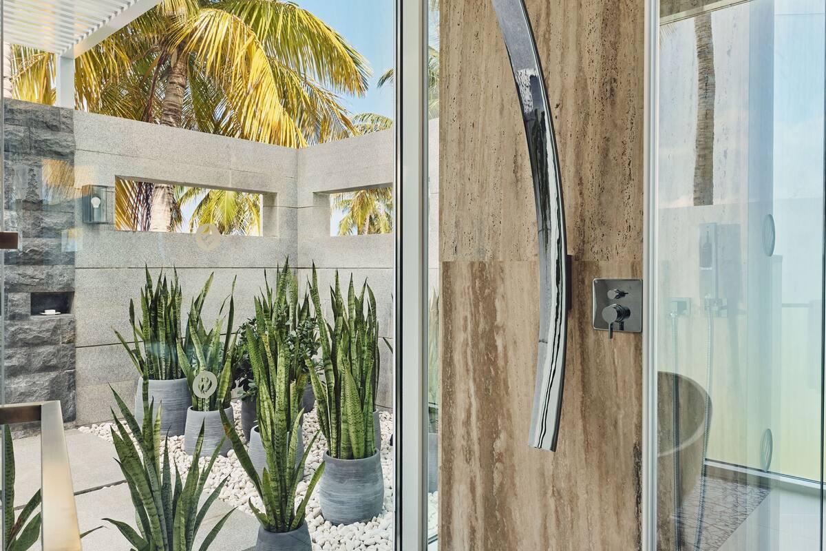 room, 3 bedrooms, private pool (olhahali beach retreat) | bathroom | separate bathtub and shower, deep-soaking bathtub, rainfall showerhead