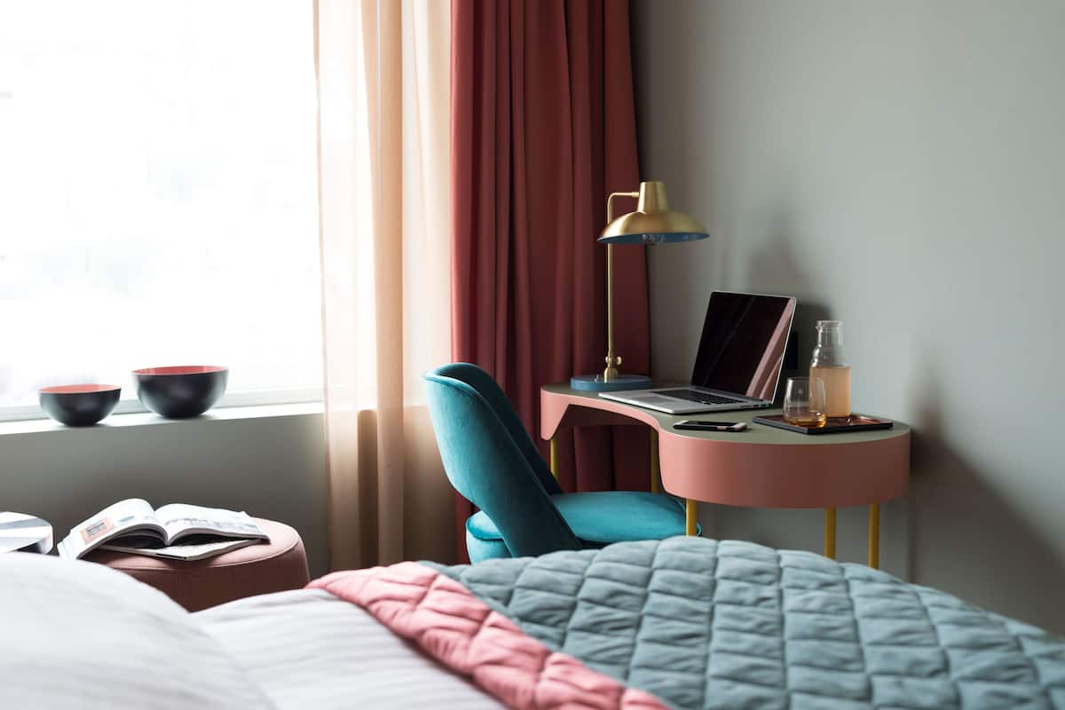 In-room safe, blackout curtains, soundproofing, iron/ironing board