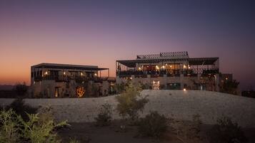 Front of property - evening/night