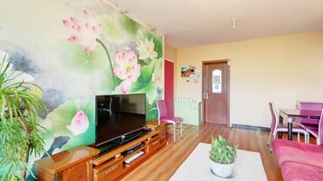 Apartment | Wohnbereich | Flachbildfernseher