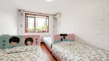 Apartment | 3 Schlafzimmer, Schreibtisch, Verdunkelungsvorhänge, kostenloses WLAN