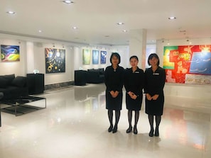 Khu tiếp khách ở sảnh
