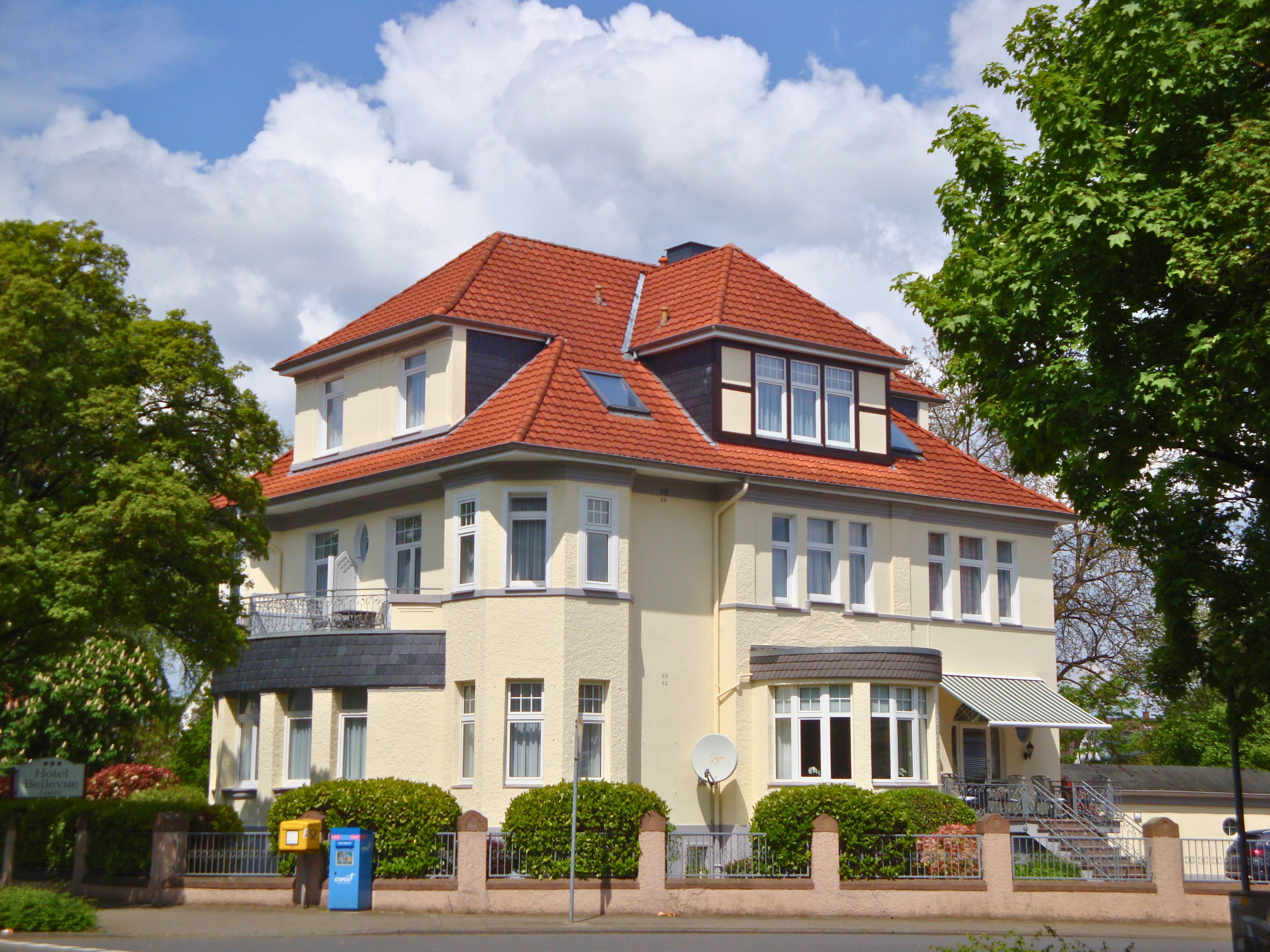 Fassade der Unterkunft